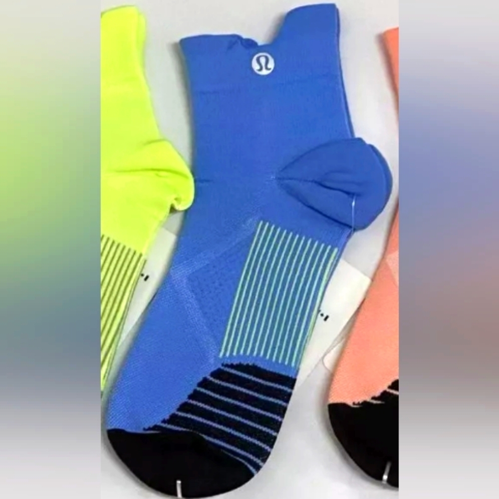 Lululemon Athletica Blue Performance Athletic Socks S/M